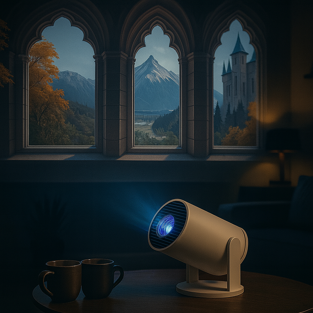 Spotivio Projecteur 4K Portable